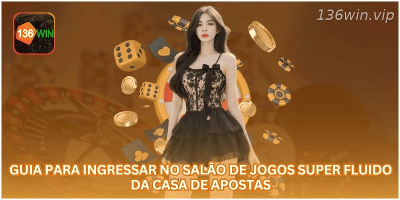 Guia para acessar o salão de jogos de cartas da plataforma.