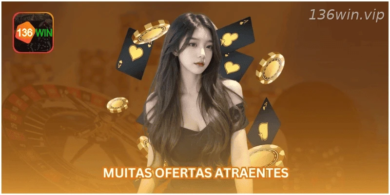 Promoções e ofertas disponíveis para jogos ao vivo.