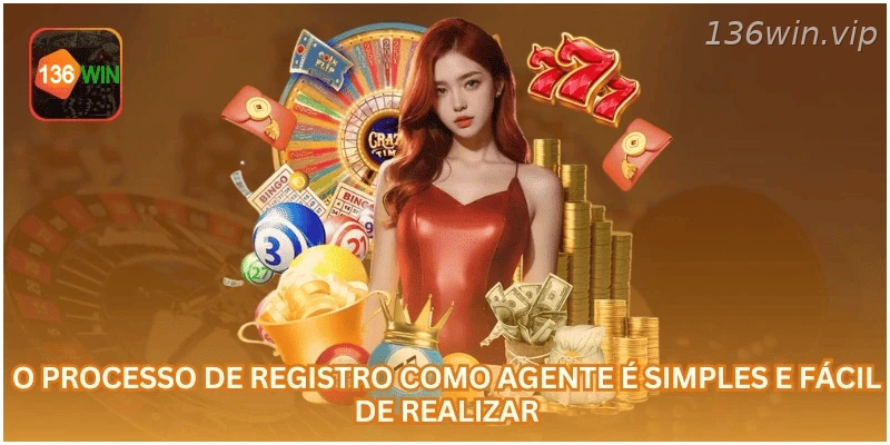 O processo de registro como agente pode ser feito em etapas simples.