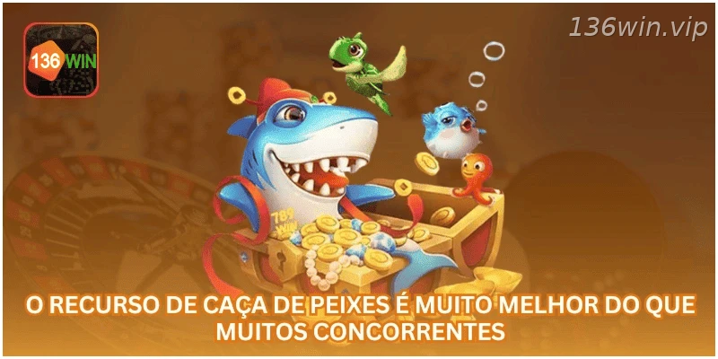 Recursos de pesca e armas especiais no Fishing King.