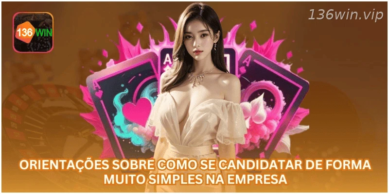Orientações para se candidatar às vagas da empresa.