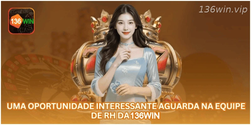 Oportunidade para integrar a equipe de RH da 136WIN.