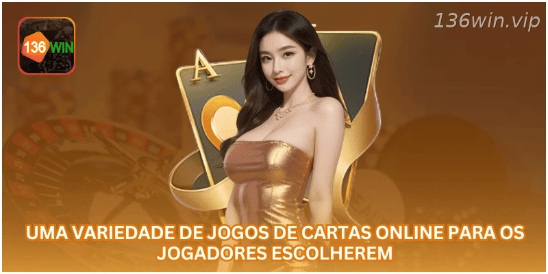 Uma variedade de jogos de cartas online para os jogadores escolherem.